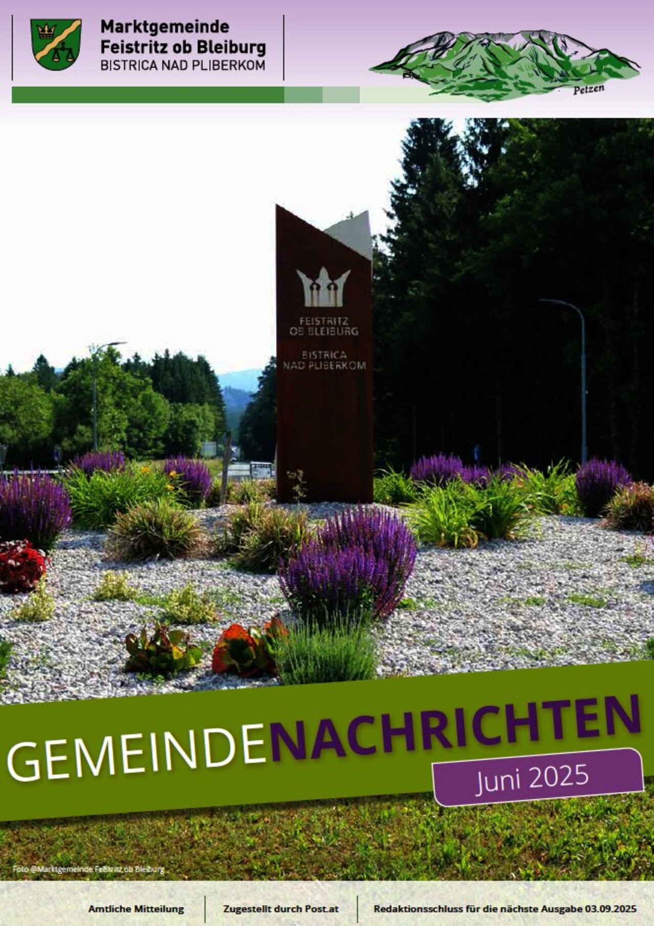 Gemeindenachrichten Sommer 2025 Titelbild